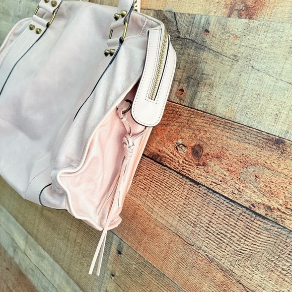 NWOT Vera Pelle Made in Italy Leather Motorcycle Style Bag - Picture 8 of 16